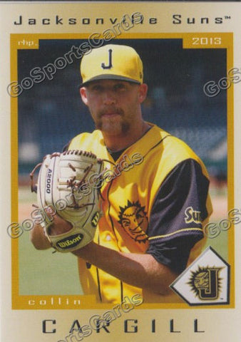 2013 Jacksonville Suns Collin Cargill