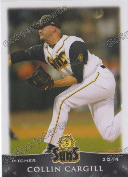 2014 Jacksonville Suns Collin Cargill