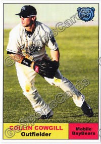 2010 Mobile BayBears Collin Cowgill