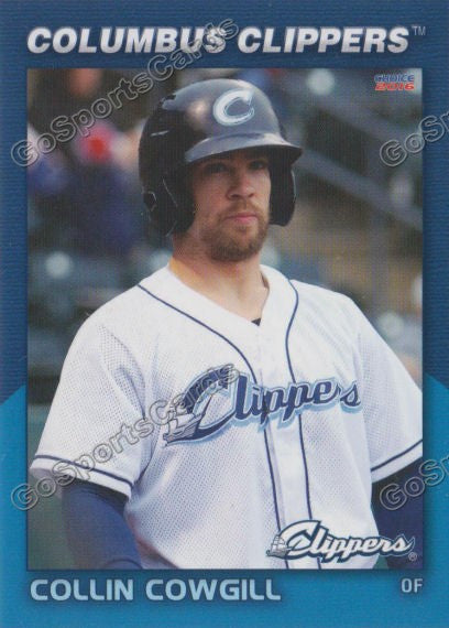 2016 Columbus Clippers Collin Cowgill