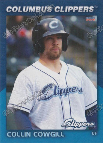 2016 Columbus Clippers Collin Cowgill