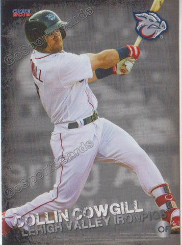 2018 Lehigh Valley IronPigs Collin Cowgill