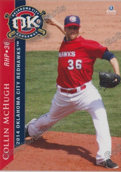 2014 Oklahoma City RedHawks Collin McHugh
