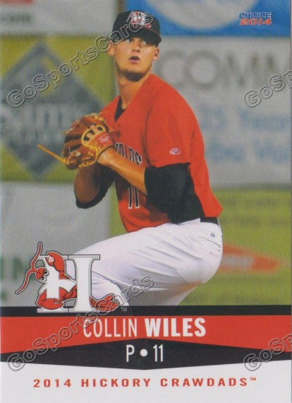 2014 Hickory Crawdads Collin Wiles