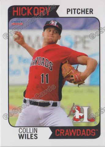 2015 Hickory Crawdads Collin Wiles
