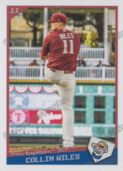 2017 Frisco RoughRiders Collin Wiles