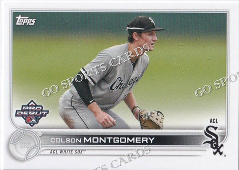 2022 Topps Pro Debut Colson Montgomery PD-185