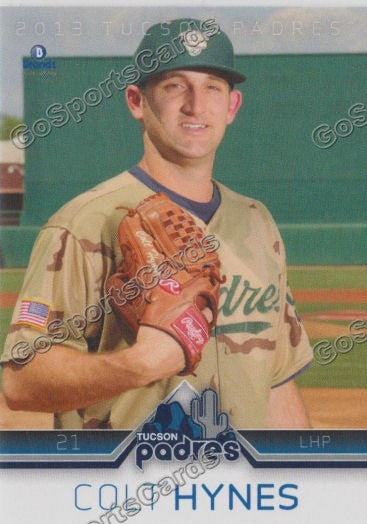 2013 Tucson Padres Colt Hynes – Go Sports Cards