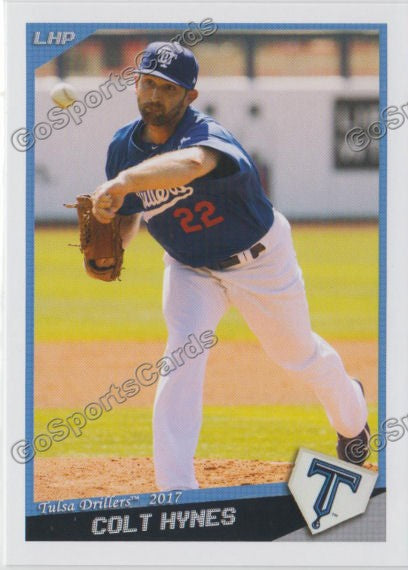 2017 Tulsa Drillers Colt Hynes