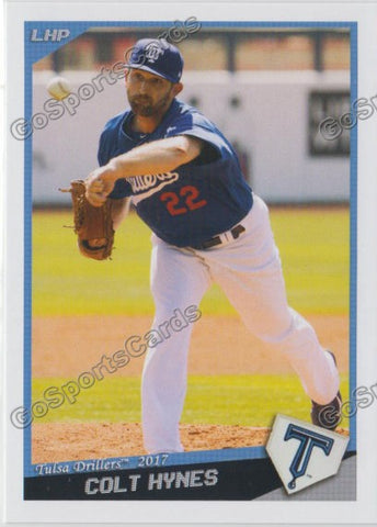 2017 Tulsa Drillers Colt Hynes