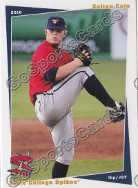 2010 State College Spikes Colton Cain