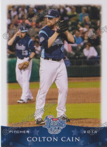 2014 Corpus Christi Hooks Colton Cain