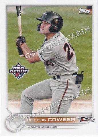 2022 Topps Pro Debut Colton Cowser PD-119