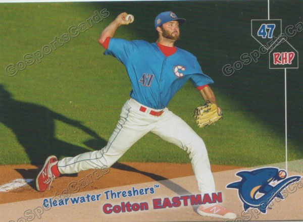 2019 Clearwater Threshers Colton Eastman