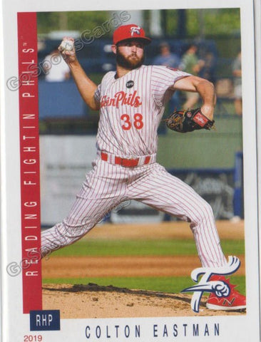 2019 Reading Fightin Phils Update Colton Eastman