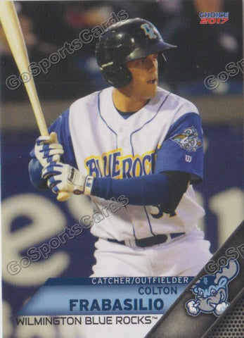 2017 Wilmington Blue Rocks Colton Frabasilio