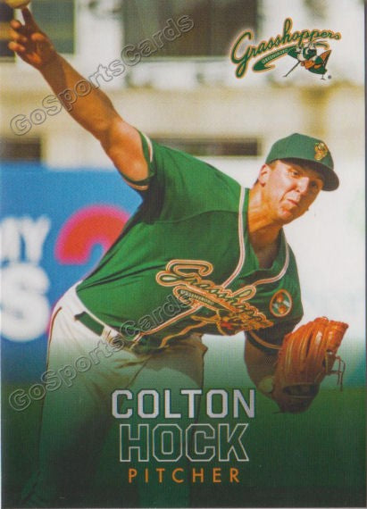 2018 Greensboro Grasshoppers Colton Hock