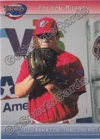 2012 Clearwater Threshers Colton Murray