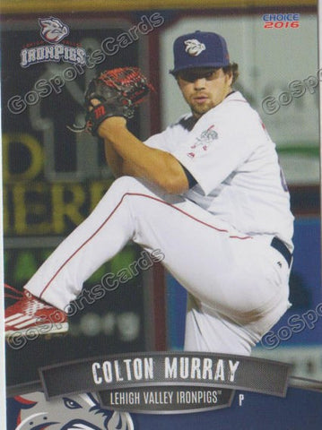 2016 Lehigh Valley IronPigs Colton Murray