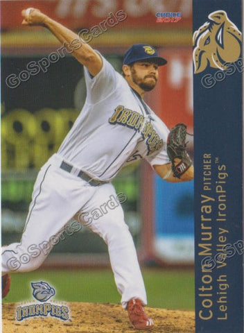 2017 Lehigh Valley IronPigs Colton Murray