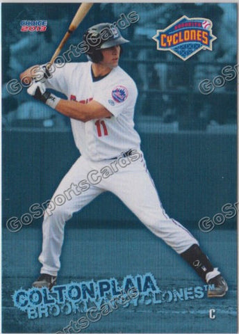 2013 Brooklyn Cyclones Colton Plaia