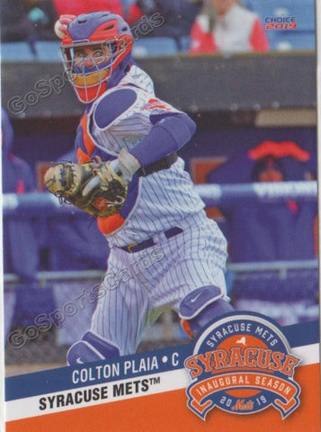 2019 Syracuse Mets Colton Plaia