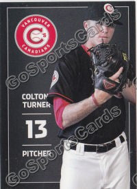 2012 Vancouver Canadians Colton Turner