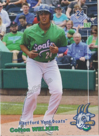 2019 Hartford Yard Goats Colton Welker