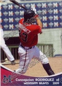 2009 Mississippi Braves Concepcion Rodriguez