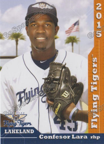 2015 Lakeland Flying Tigers Confesor Lara