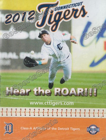 2012 Connecticut Tigers Pocket Schedule