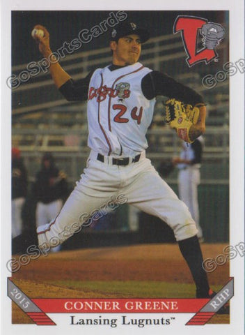 2015 Lansing Lugnuts Conner Greene