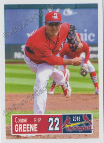 2018 Springfield Cardinals Conner Greene