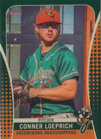 2019 Greensboro Grasshoppers Conner Loeprich