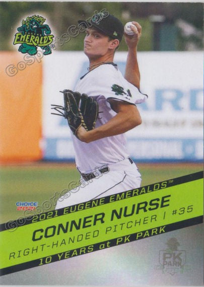 2021 Eugene Emeralds Conner Nurse