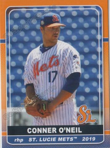 2019 St Lucie Mets Conner O'Neil