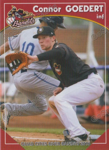 2016 Quad Cities River Bandits Connor Goedert