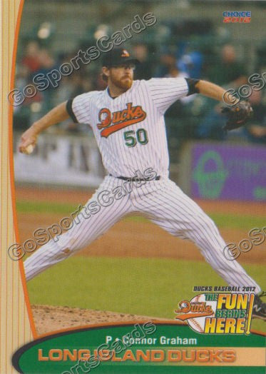 2012 Long Island Ducks Connor Graham