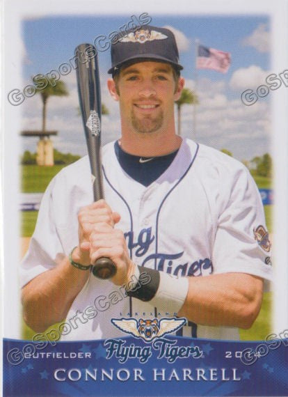 2014 Lakeland Flying Tigers Connor Harrell