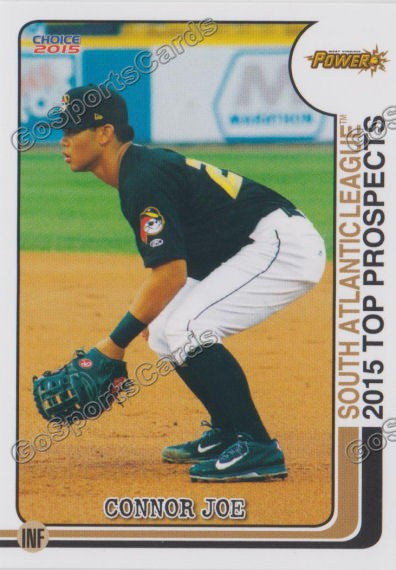 2015 South Atlantic League Top Prospect SAL Connor Joe