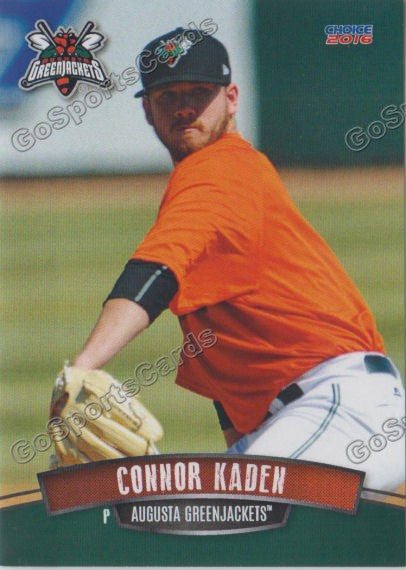 2016 Augusta Greenjackets Connor Kaden