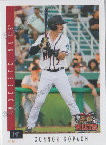 2019 Modesto Nuts Connor Kopach