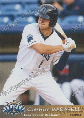 2016 Lake County Captains Connor Marabell