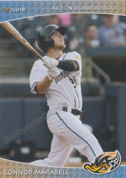 2018 Akron Rubber Ducks Connor Marabell
