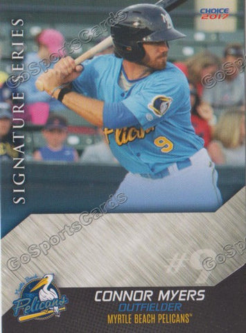 2017 Myrtle Beach Pelicans Connor Myers