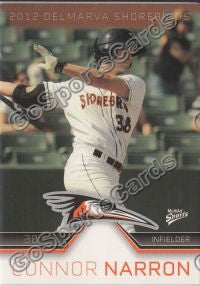 2012 Delmarva Shorebirds Connor Narron