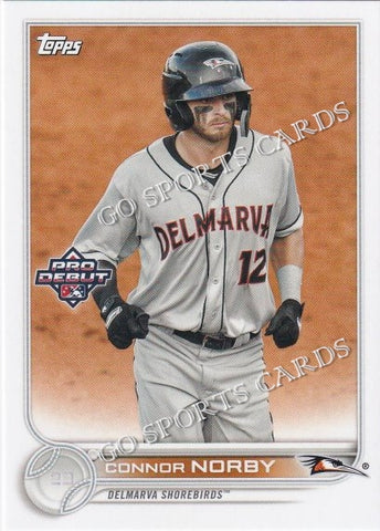 2022 Topps Pro Debut Connor Norby PD-9