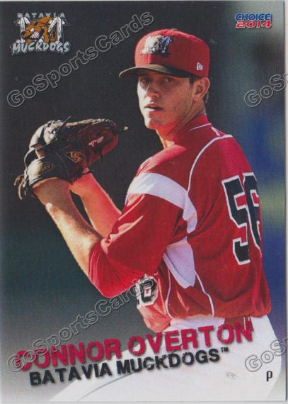 2014 Batavia Muckdogs Connor Overton