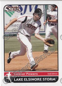 2012 Lake Elsinore Storm Connor Powers