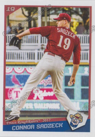 2017 Frisco RoughRiders Connor Sadzeck